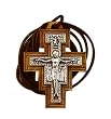 Saint Damiano Necklace - Sterling Silver - 2" Height - IMPORTED FROM ITALY