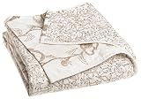 DKNY Pure Block Printed Full/Queen Coverlet, Muslin