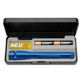 MAGLITE SP22117 Presentation Box 2-AA Cell Mini-Maglite LED Flashlight, Blue