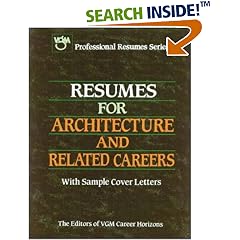 Resumes for Architecture and Related Careers (VGM Professional Resumes Series)
