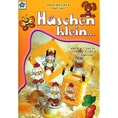 H�schen klein. Window Color im Mix mit Draht und Pr�gefolie