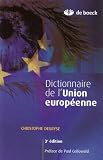 Revue De Boeck  / Dictionnaire de l'Union européenne