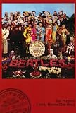 The Beatles (Sgt. Peppers Lonely Hearts Club Band, Red) Music Poster Print - 24x36