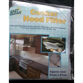 Universal Extractor Fan Cooker Hood Filter 47cm x 57cm Oven Hob Cooking