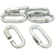 6 Locking Carabiners Camping Diving Fishing Tool 2 1/4"