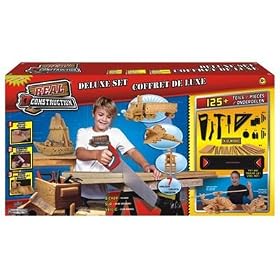 Real Construction Super Deluxe Workshop 125 Piece Large Tool Set