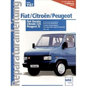 Fiat Ducato. Peugeot J5. Citroen C25 ab Baujahr 1982