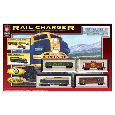 Life Like Rail Charger Diesel Freight Set HO Scale
