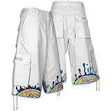 Coogi Splattered Edge Twill Short - Men's