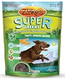 Zuke's Supers Nutritious Soft Superfood Dog Treats, Tasty Greens Blend, 6-Ounce