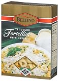 Bellino Tri-Color Tortellini with Cheese, 8.8-Ounce Boxes (Pack of 12)
