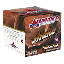 Atkins Advantage Shake, Chocolate Royale, 4-Count Box of 11-Ounce Cans (Pack of 6)
