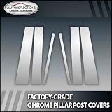 02-06 Nissan Altima 6Pc Chrome Pillar Post Covers