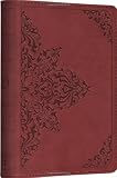 ESV Compact Bible (TruTone®, Nutmeg, Filigree Design)
