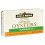 Crown Prince Natural Smoked Oysters in Pure Olive Oil, 3-Ounce Cans (Pack of 24)