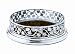 Kitchen & Housewares : Ginkgo Grape Pewter Wine Bottle Coaster