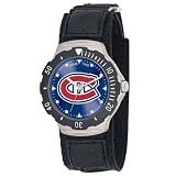 Game Time Unisex NHL-AGV-MON Montreal Canadians Agent Velcro Series Watch