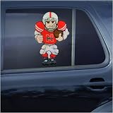 Nebraska Cornhuskers 9'' Double Sided Car Window Light-Up Player