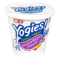 8in1 Yogies for Ferrets - Banana/Raisin Flavor, 3-1/2-Ounce