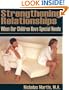 Strengthening Relationships: When Our Children Have Special Needs