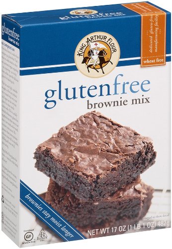 King Arthur Flour Brownie Mix, Gluten Free, 17 Ounce (Pack of 3)