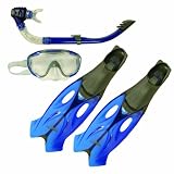 picture of Speedo Glide Mask, Snorkel and Fin Set
