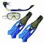 Speedo Glide Mask, Snorkel and Fin Set