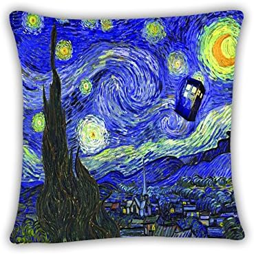 Doctor Who Design Pillow Cases , Square Pillow Case Pillow Covers 18*18 (style 1, 18*18)