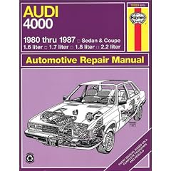 Audi 4000 '80'87 (Automotive Repair Manual)