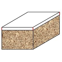Freud 42-100 3/8-Inch Diameter 2-Flute Flush Trimming Router Bit with 1/4-Inch Shank