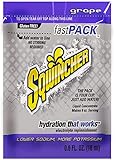 Sqwincher Fast Pack Liquid Concentrate Electrolyte Replacement Beverage Mix, Grape 015302-GR (4 Boxes of 50)