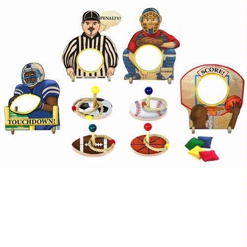 Sports Bean Bag Toss & Sports Ring Toss Combo Set, by Anatex