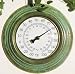 Verdigris Finish Classic Copper Outdoor Wall Thermometer (8 inch)