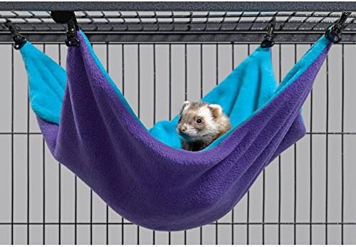 Large, 100% Ultra-Soft Polyester Ferret Hammock