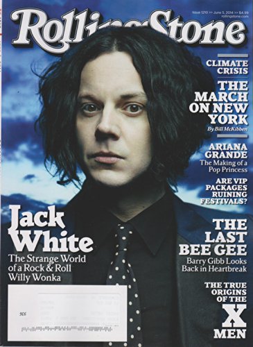 Rolling Stone June 5, 2014 Jack White The Strange World of a Rock & Roll Willy Wonka