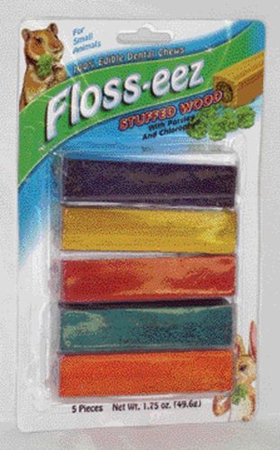 Floss-Eez Stuffed Wood, 5 Pk