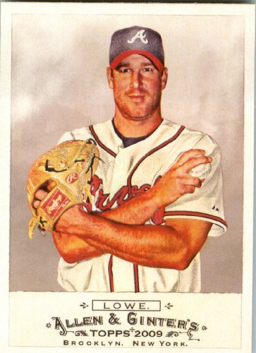 2009 Topps Allen & Ginter Baseball Card #216 Derek Lowe Atlanta Braves - MINT Condition - Shipped In Protective ScrewDown Display Case!