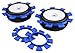 Satellite Tire Gluing Rubber Bands - Blue 22121