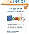Are You Smart Enough to Work at Google?