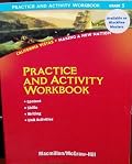 Practice and Activity Workbook, Grade 5 (California Vistas: Making A New Nation)