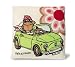 Nici 33820 - Kissen Reisekissen quadratisch 26 x 26 cm
