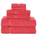 Contemporary Home 6-pc. Towel Set - Hula Dance Coral