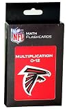 NFL Atlanta Falcons Multiplication Flash Cards