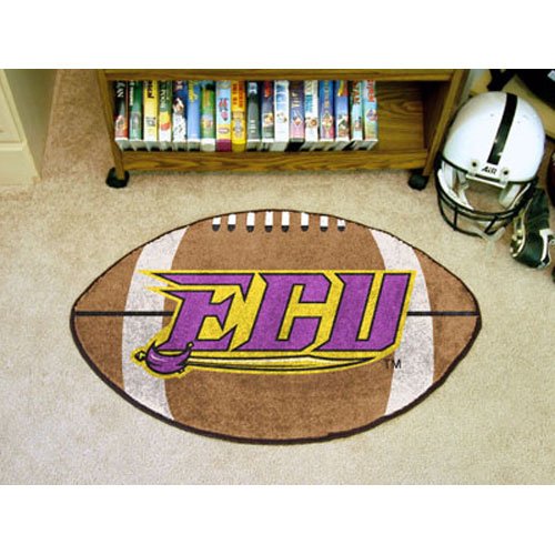 Cheapest Fanmats East Carolina Pirates Football-Shaped Mats