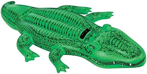 Childs kids inflatable crocodile alligator water pool inflatible animal blow up by soguk