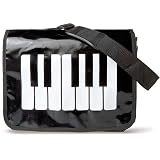 Sac � partitions noir musique clavier