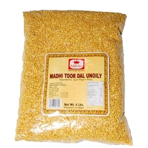 Madhi Toor Dal 4 Lbs by Madhi