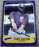 1986 Fleer Tony Gwynn # 323 MLB Baseball Card