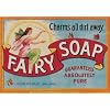 S1087 SMALL FAIRY SOAP METAL ADVERTISING WALL SIGN RETRO ART