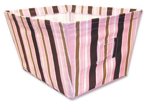 Trend Lab Large Fabric Storage Bin in Maya Stripe